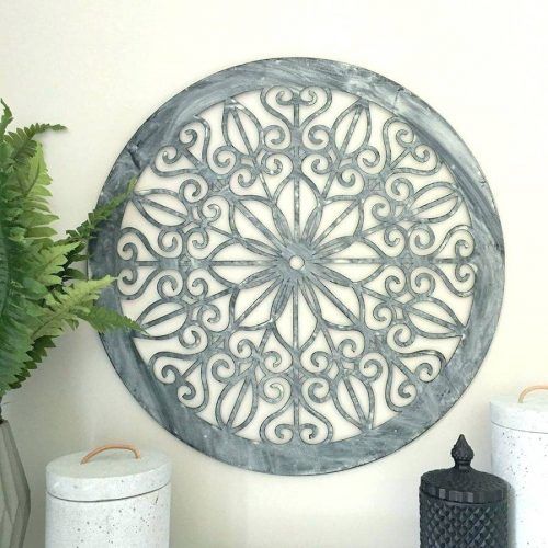 Large Round Metal Wall Art (Photo 3 of 20)