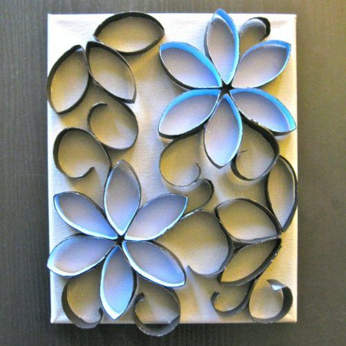 Blue Flower Metal Wall Art (Photo 1 of 20)