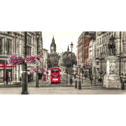 Canvas Wall Art Of London (Photo 6 of 15)