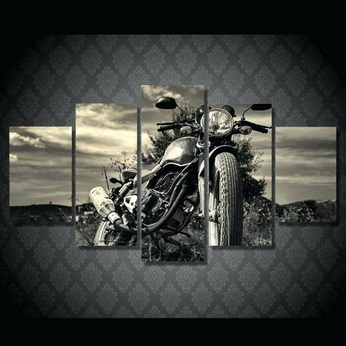 Motorcycle Metal Wall Art (Photo 20 of 20)