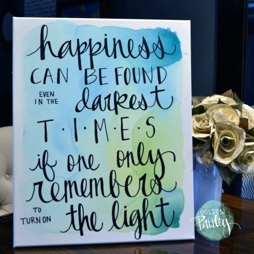 Love Quotes Canvas Wall Art (Photo 7 of 15)