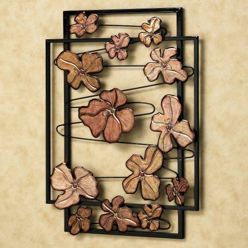 Contemporary Metal Wall Art Flowers (Photo 11 of 20)