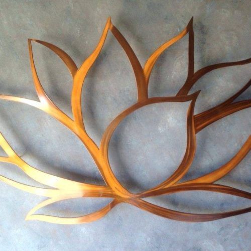Contemporary Metal Wall Art Flowers (Photo 20 of 20)