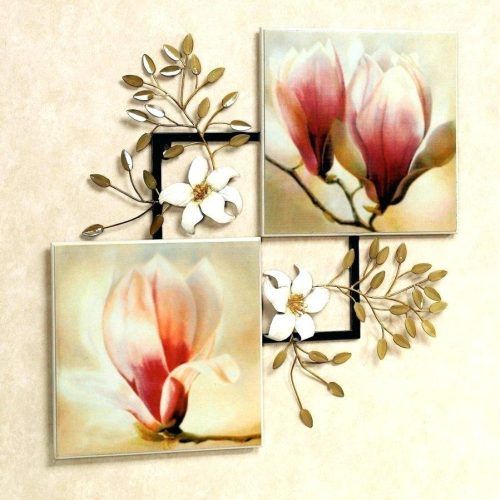 Contemporary Metal Wall Art Flowers (Photo 6 of 20)