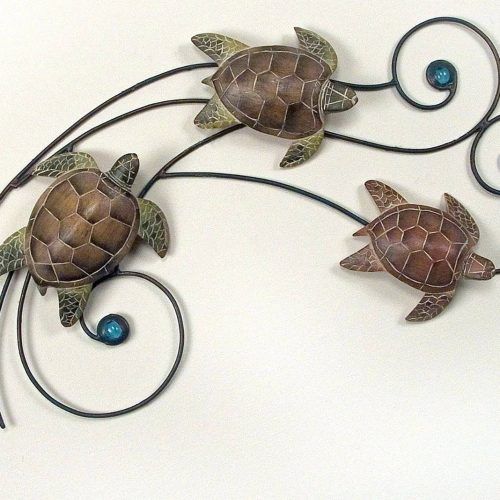 Turtle Metal Wall Art (Photo 20 of 20)