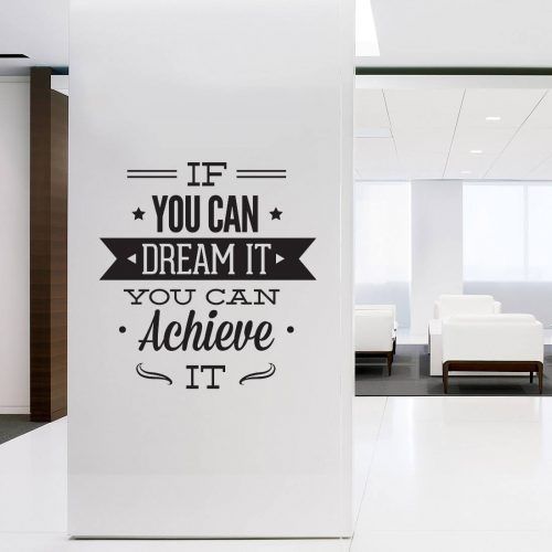 Inspirational Wall Decals For Office (Photo 20 of 20)