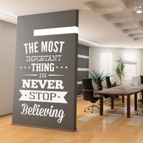 Inspirational Wall Decals For Office (Photo 15 of 20)