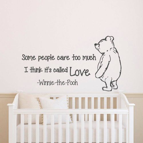 Winnie The Pooh Nursery Quotes Wall Art (Photo 5 of 20)