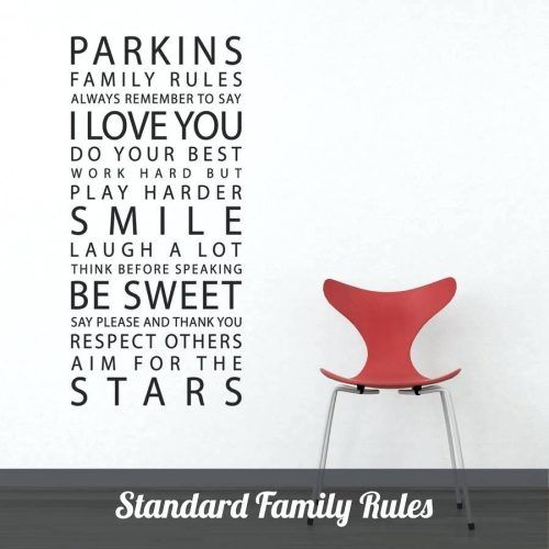 Personalized Family Wall Art (Photo 4 of 20)