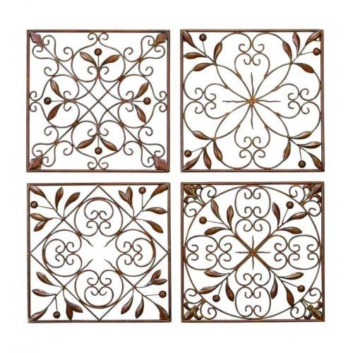 Faux Wrought Iron Wall Decors (Photo 14 of 25)