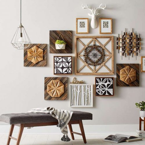 Modern Wall Accents (Photo 4 of 15)