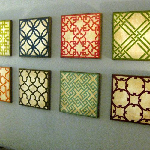 Fabric Wall Accents (Photo 15 of 15)