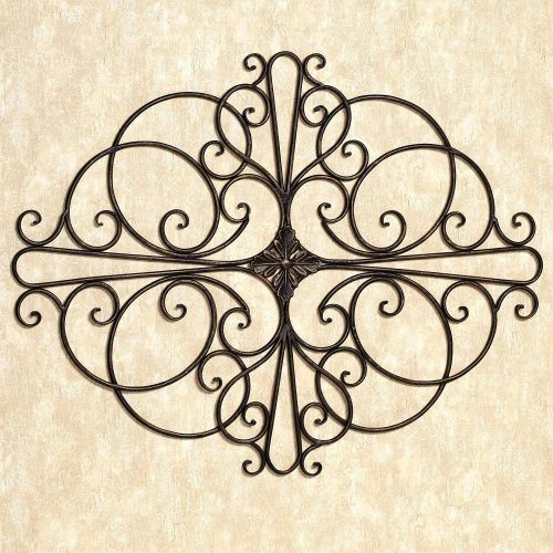 Faux Wrought Iron Wall Decors (Photo 13 of 25)
