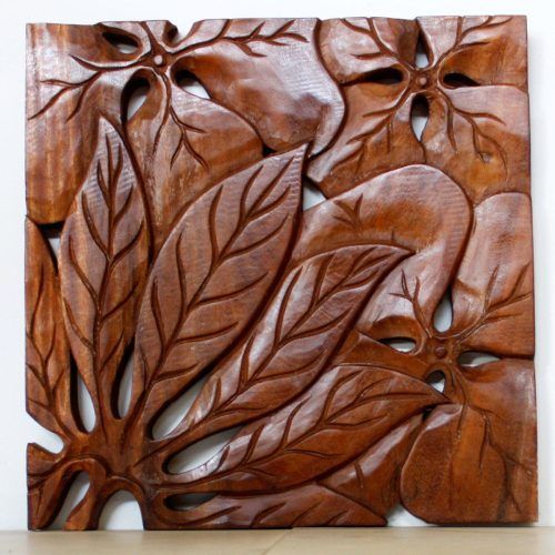 Tree Shell Leaves Sculpture Wall Decor (Photo 5 of 20)