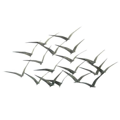 Birds In Flight Metal Wall Art (Photo 3 of 30)