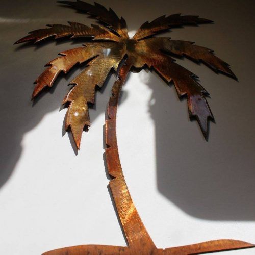 Palm Tree Metal Art (Photo 3 of 25)