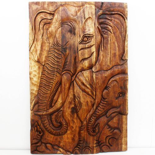 Wood Carved Wall Art Panels (Photo 19 of 25)