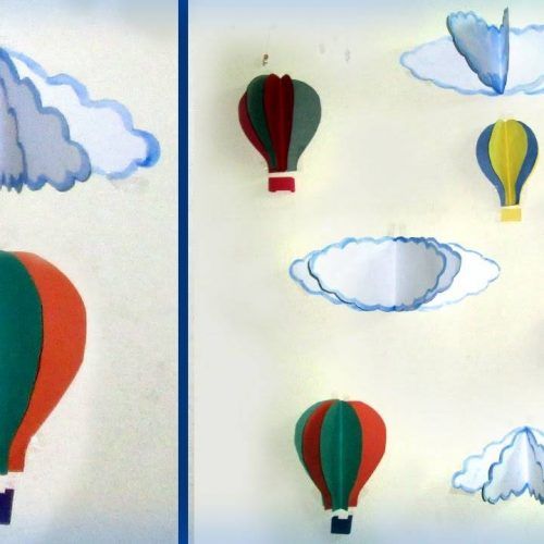 Air Balloon 3D Wall Art (Photo 7 of 20)