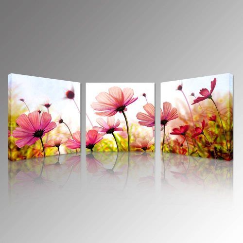 Canvas Wall Art Sets Of 3 (Photo 15 of 25)