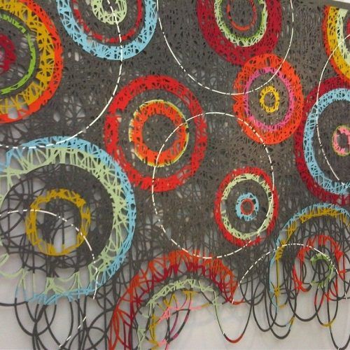 Contemporary Fabric Wall Art (Photo 3 of 15)