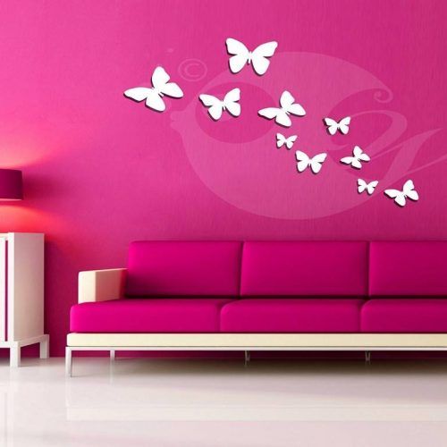 Decorative 3D Wall Art Stickers (Photo 17 of 20)