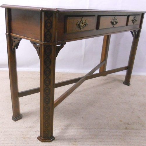 Walnut Console Tables (Photo 11 of 20)