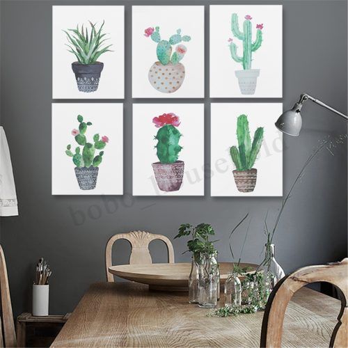 Cactus Wall Art (Photo 10 of 20)