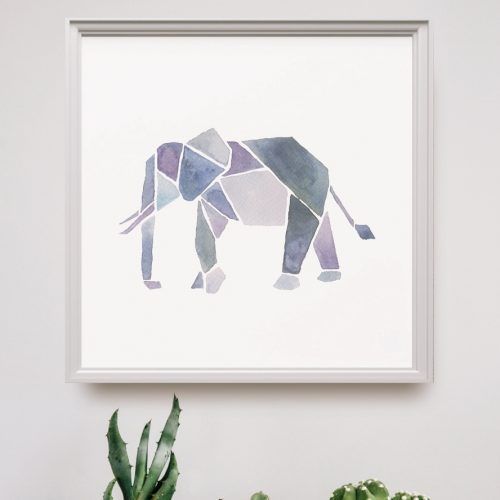 Framed Animal Art Prints (Photo 3 of 15)