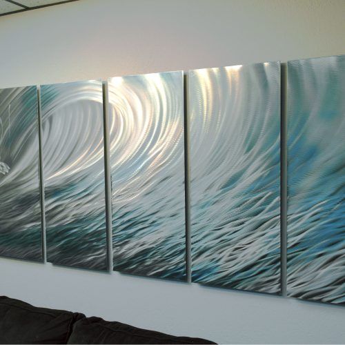 Metallic Swirl Wall Art (Photo 8 of 20)