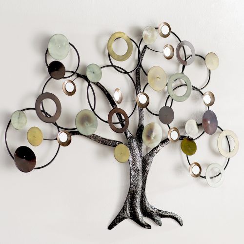 Contemporary Iron Leaves Wall Decor By Winston Porter (Photo 3 of 20)