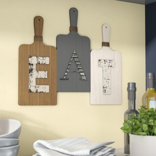 3 Piece Wash, Brush, Comb Wall Decor Sets (Set Of 3) (Photo 14 of 20)