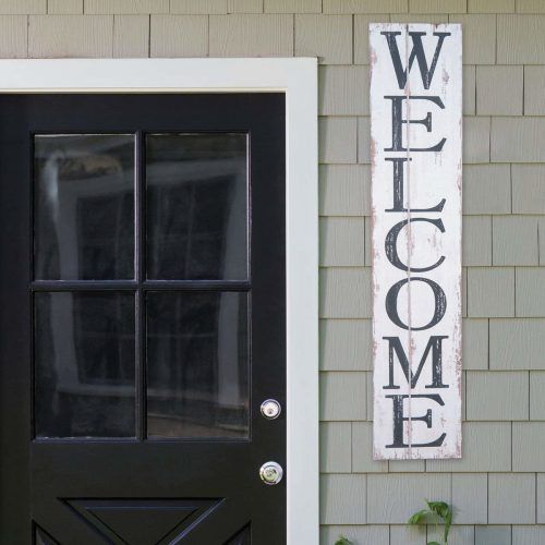 In-A-Word "welcome" Wall Decor By Fireside Home (Photo 13 of 20)