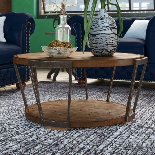 Rustic Round Coffee Tables (Photo 12 of 20)