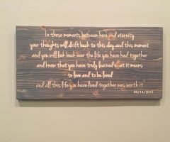 20 Collection of Wood Wall Art Quotes