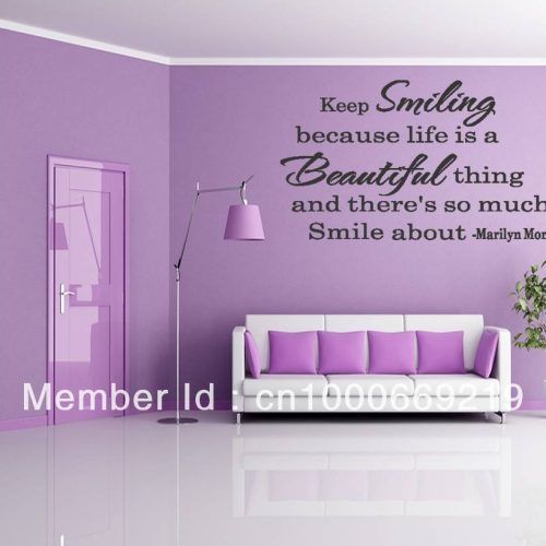 Marilyn Monroe Wall Art Quotes (Photo 14 of 25)