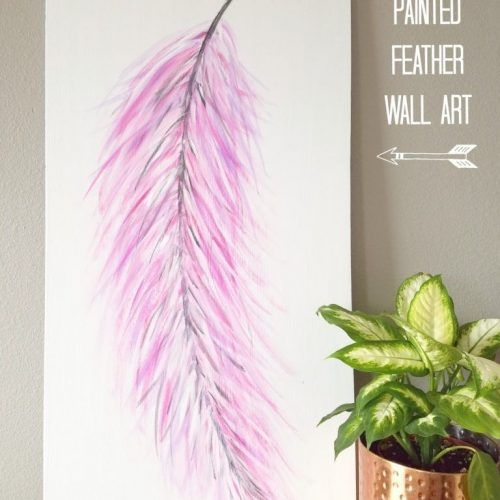 Feather Wall Art (Photo 2 of 20)