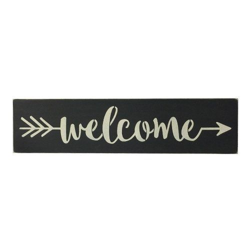 In-A-Word "welcome" Wall Decor (Photo 10 of 20)