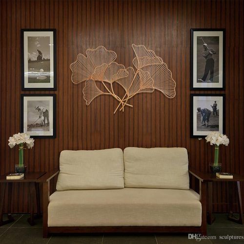 Tree Shell Leaves Sculpture Wall Decor (Photo 19 of 20)