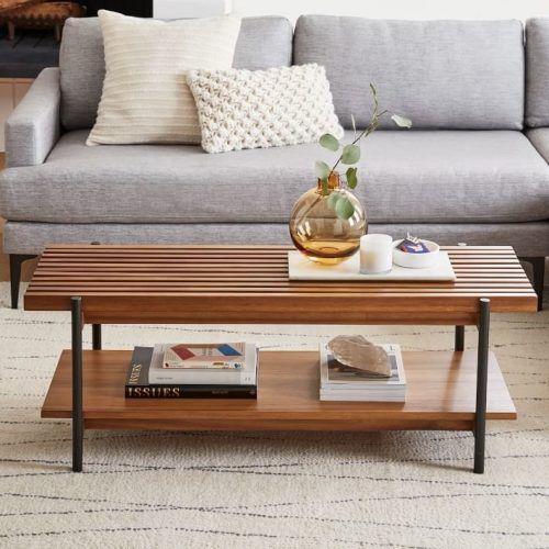 Slat Coffee Tables (Photo 1 of 20)
