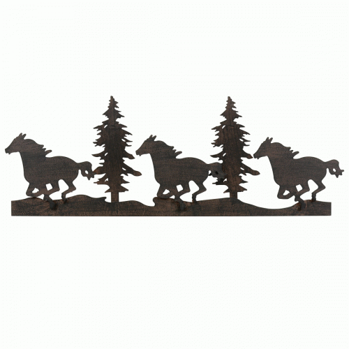 Silhouettes Western Metal Wall Art (Photo 12 of 20)