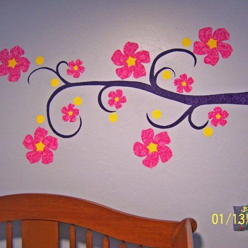 Fabric Applique Wall Art (Photo 10 of 15)