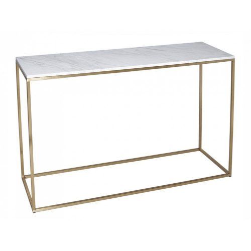 White Marble Console Tables (Photo 8 of 20)