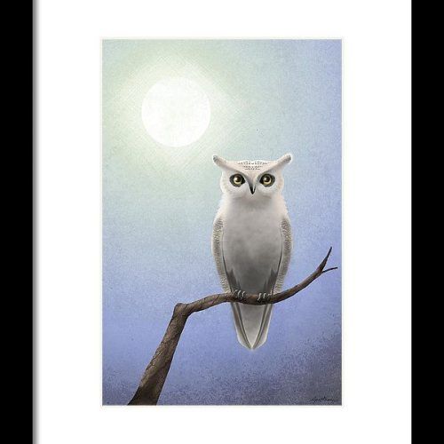 The Owl Framed Art Prints (Photo 7 of 20)