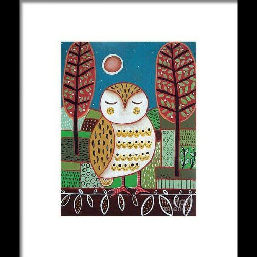The Owl Framed Art Prints (Photo 14 of 20)