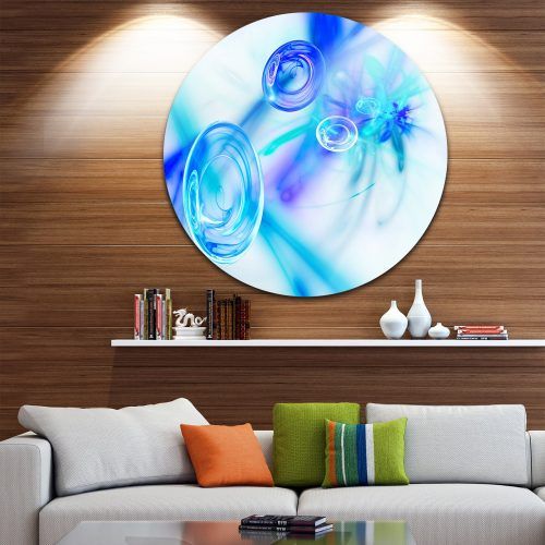 Contemporary Abstract Round Wall Decor (Photo 14 of 20)