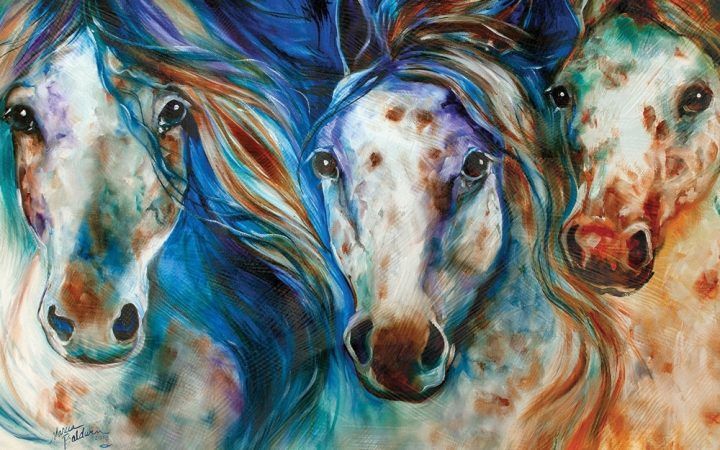 The Best Horses Canvas Wall Art