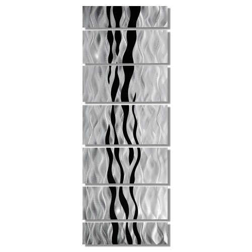 Black And Silver Metal Wall Art (Photo 9 of 20)