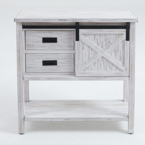 Geometric White Console Tables (Photo 19 of 20)