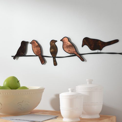 Birds On A Wire Wall Decor (Photo 1 of 20)