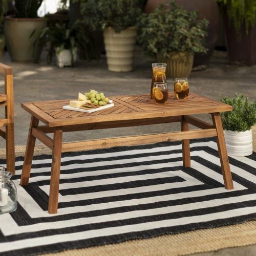 Modern Outdoor Patio Coffee Tables (Photo 17 of 20)